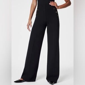 SPANX The Perfect Pant with Gold Buttons, XL